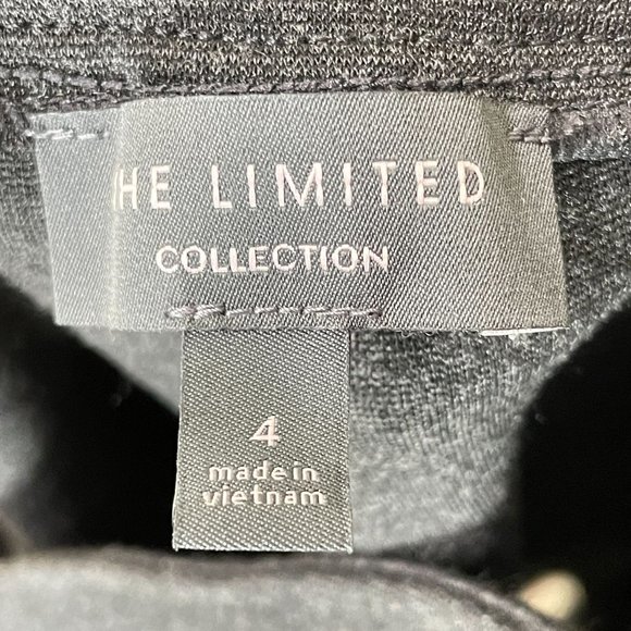 The Limited Collection Ponte Pant Pull On Grey Heather Professional Casual Sz 4 - Picture 6 of 12